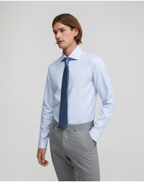 Oxford - Trafalgar Cotton Striped Shirt