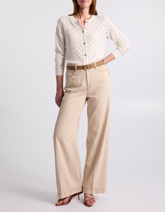 David Lawrence - Elphaba Linen Cardigan