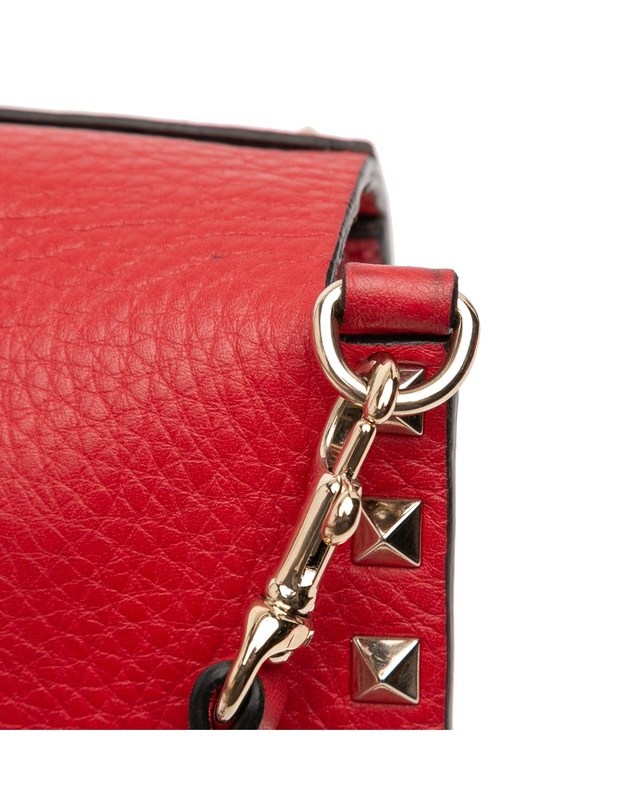 Pre-Loved by Azura Reborn - Pre-Loved Small Grained Calfskin Rockstud Crossbody