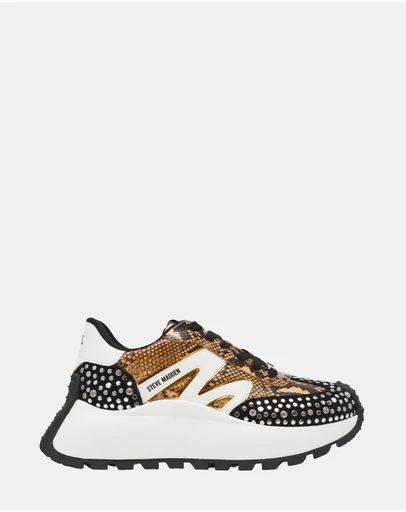 Steve Madden - Supercampo-S Snake Multi Sneakers