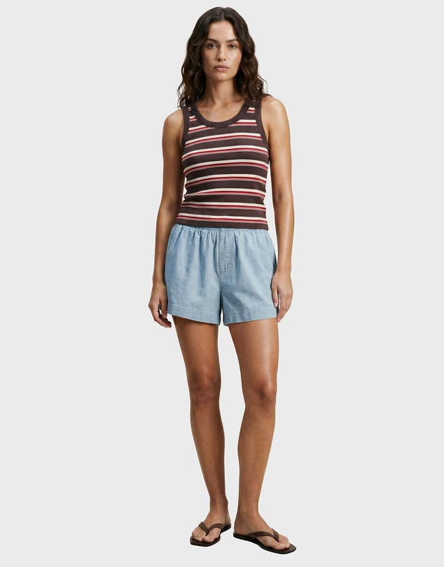 Academy Brand - Eleanor Chambray Short