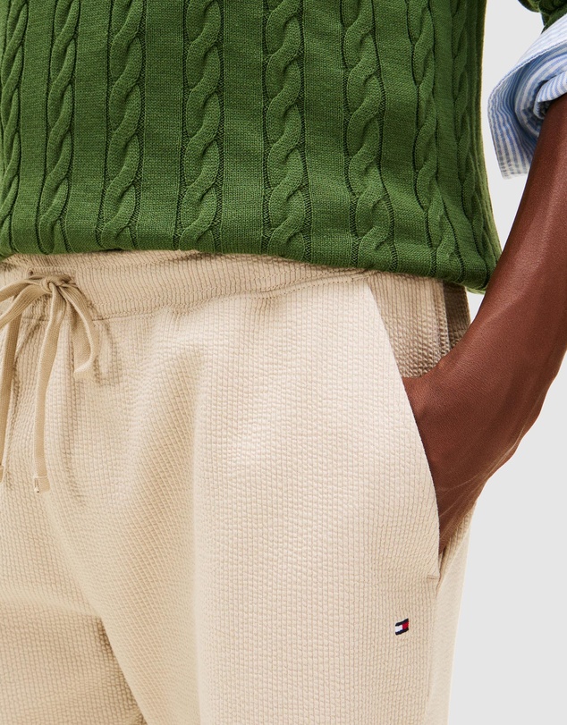 Tommy Hilfiger - Seersucker Sweatshorts