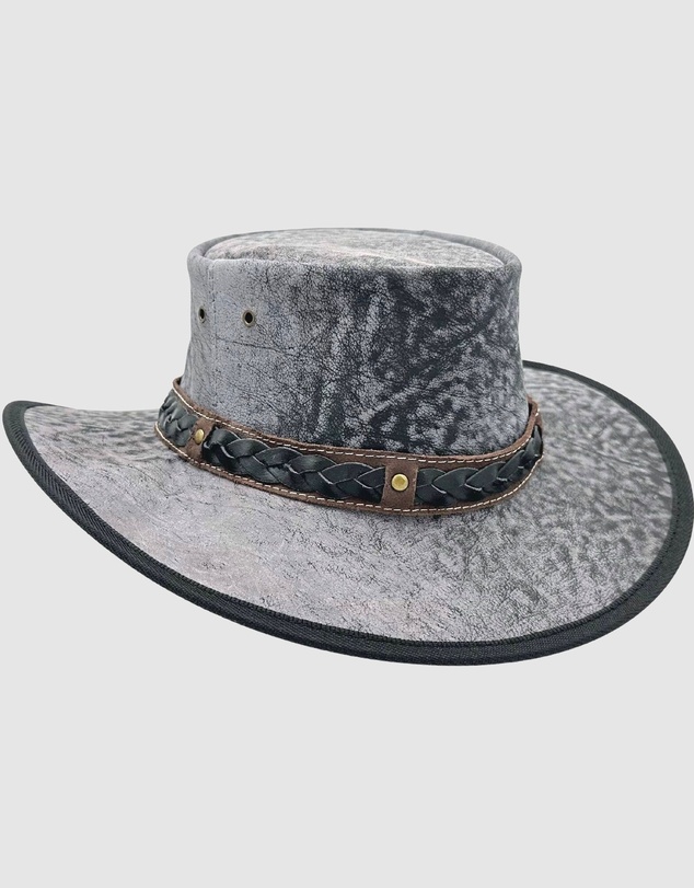 Jacaru - Jacaru 1133 Roo Nomad Traveller Hat Stonewash
