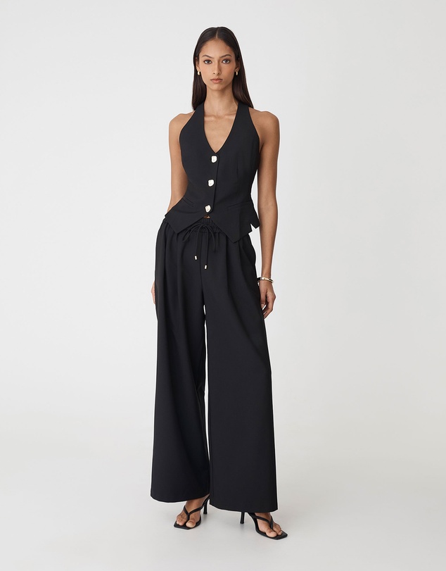Forcast - Amera Elastic Waist Pants