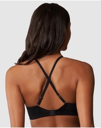 Skarlett Blue - Breathless Wired Plunge Push Up T-Shirt Bra