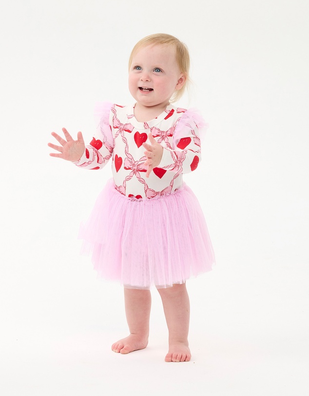 Rock Your Baby - Wild At Heart Circus Frill Bodysuit Dress