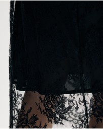 Minima Esenciales - Aisla Lace Midi Skirt
