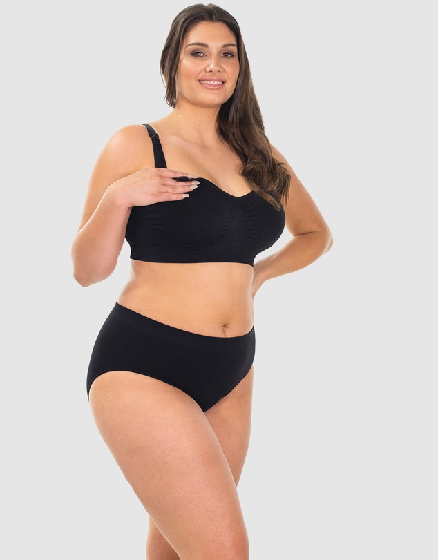 B Free Intimate Apparel - Full Bust Bamboo Nursing Bra (E-F-G-H) Cup