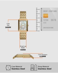 Fossil - Raquel Gold Tone Analogue Watch