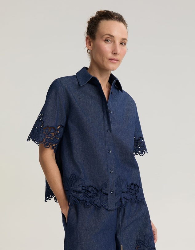 Sportscraft - Paloma Cotton Chambray Shirt
