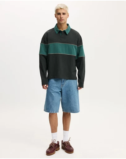 Cotton On - Baggy Denim Shorts