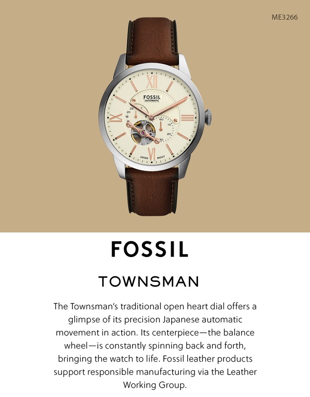 Fossil - Townsman Brown Chronograph Watch