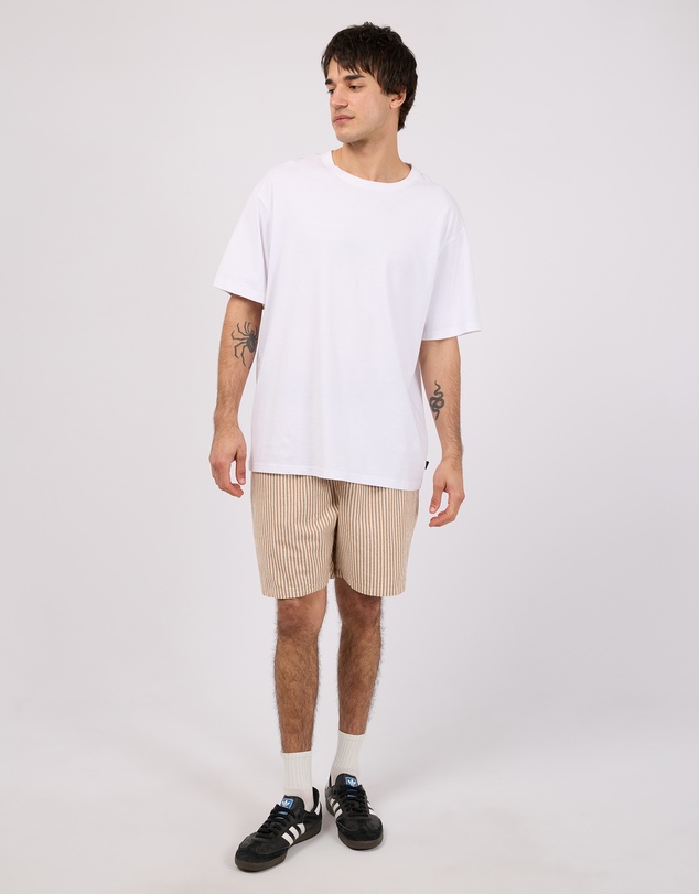 Silent Theory - Stripe Linen Shorts