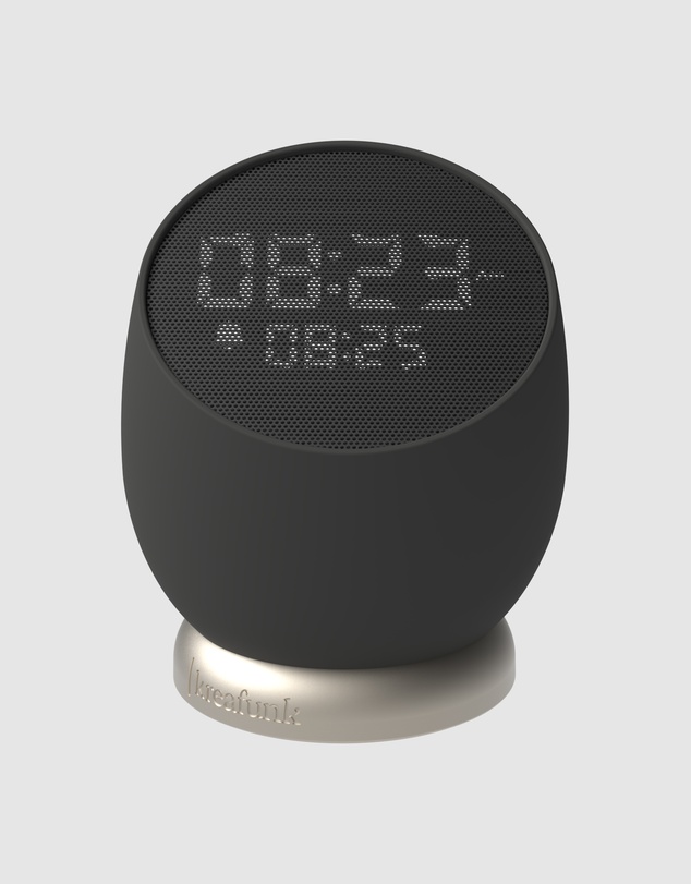 Kreafunk - Kreafunk Bell Alarm Clock - Black