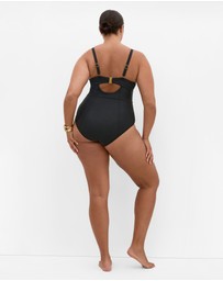 City Chic - Paradiso Print Underwire 1 Piece