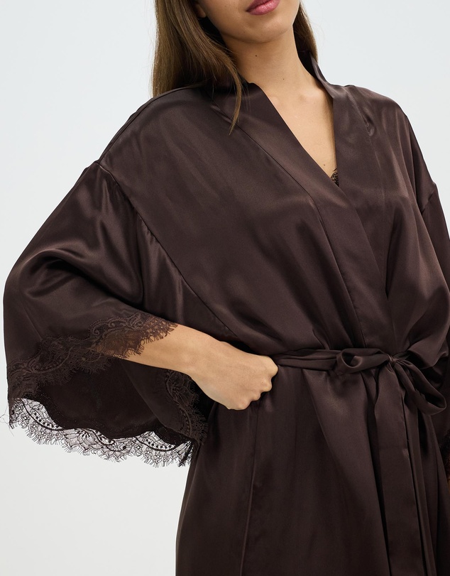Sainted Sisters - Scarlett Silk Kimono