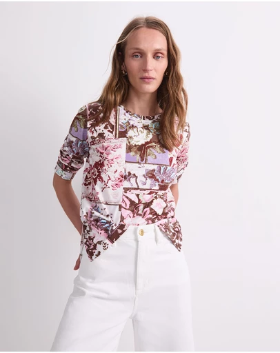 Sportscraft - Tapestry Print Mercerised Tee