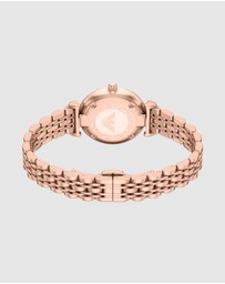 Emporio Armani - Rose Gold Analogue Watch