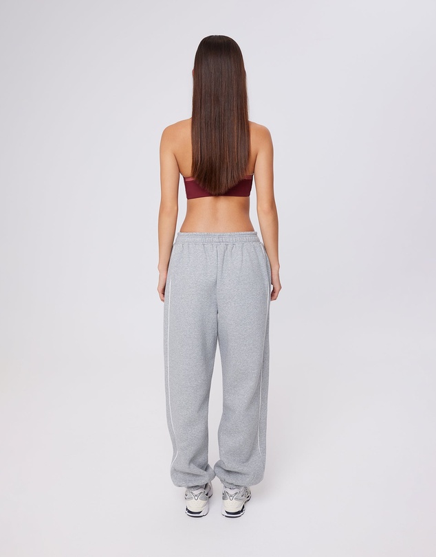Upstate - Velocity Track Pant - Grey Marle