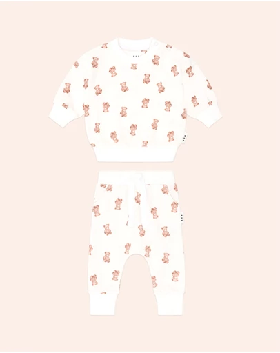 Huxbaby - My First Hux 2-Piece Newborn Sweatpants Set - Babies