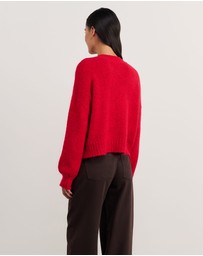 Jag - Lily Fluffy Knit Cardigan