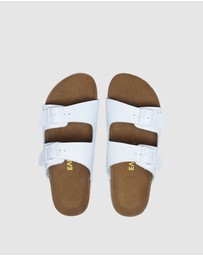 EVERAU - EverAU Ugg Mick Sandal Slides Cow Suede Upper Sandals