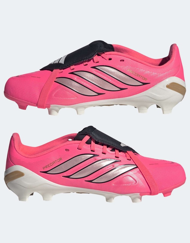 adidas Performance - PREDATOR LEAGUE Fold-Over Tongue Firm Ground Foot Football Ball Boots Kids