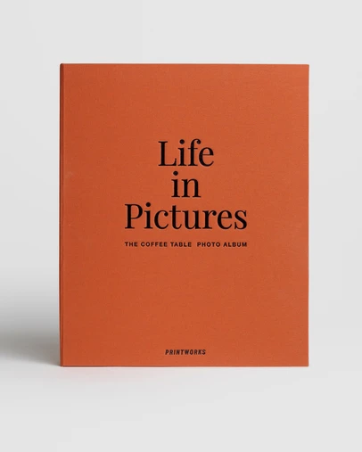 Printworks - Printworks Photo Album - Life In Pictures, Orange