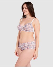 Sans Complexe - Arum Mosaïc Mid-Rise Lace Brief
