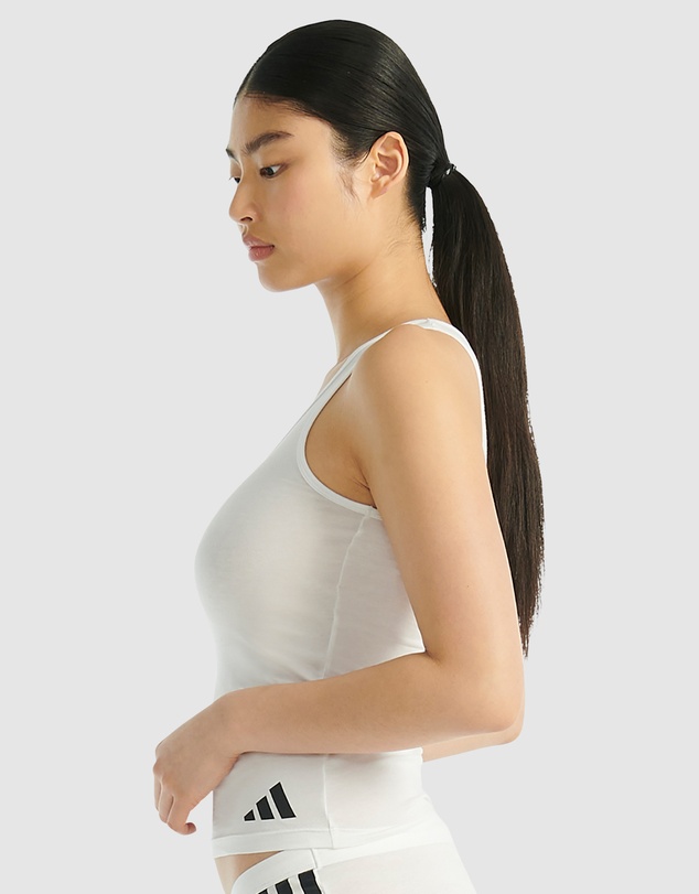 adidas Sportswear - Active Essentials Cotton 3 Stripes Tank Top