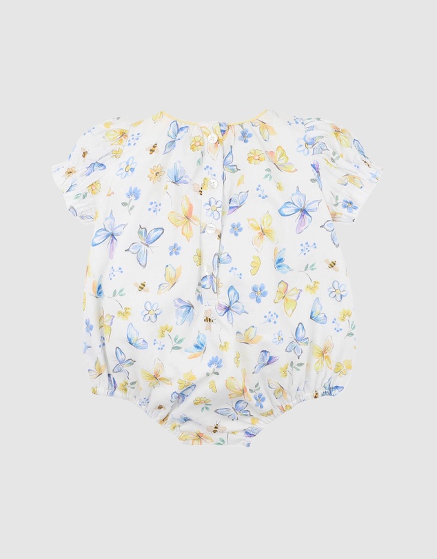 Bebe by Minihaha - Libby SS Butterfly Romper - Babies