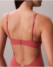 Calvin Klein - CK Tailored Cut Out Swimsuit