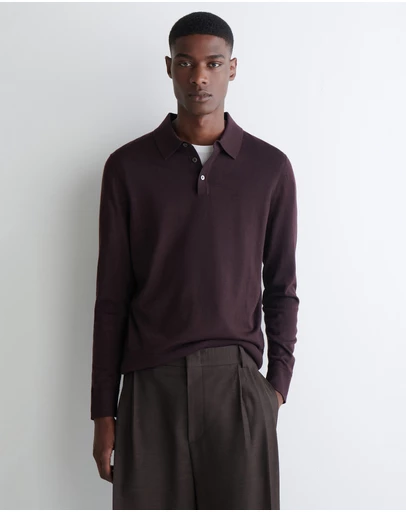 COS - Slim Merino Wool Polo Shirt
