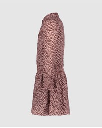 Like FLO - Old Pink Print Dress - Kids-Teens