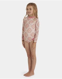 Billabong - Girls 0 to 6 Just For You Rash Vest
