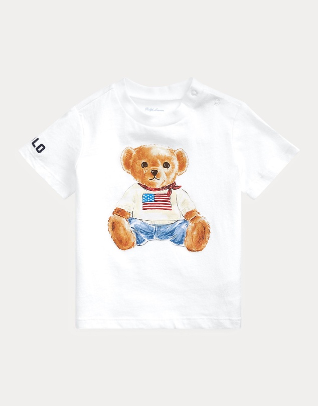 Polo Ralph Lauren - Polo Bear Cotton Jersey Tee - Babies