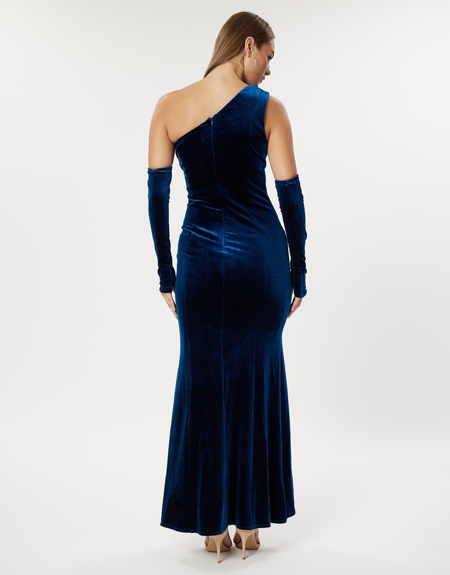 Romance by Honey and Beau - Alegra One Shoulder Maxi Dress