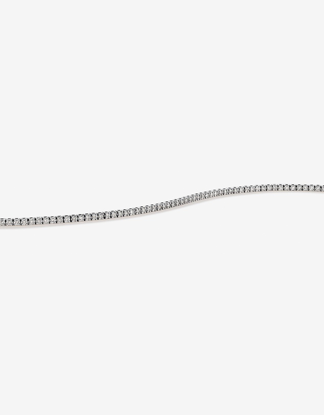 Michael Hill - 0.82 Carat TW Diamond Tennis Bracelet in 10kt White Gold