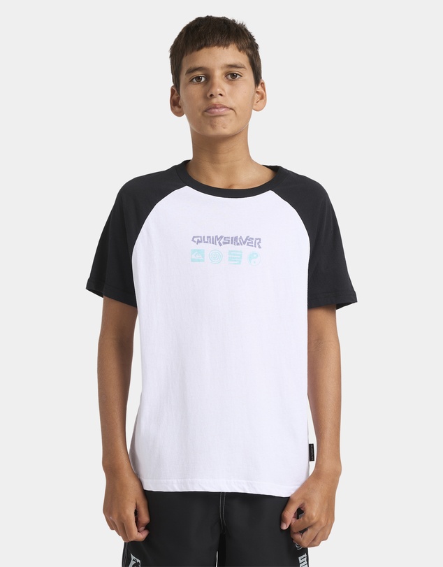 Quiksilver - Boys 8 to 16 Next Gen Raglan T-Shirt
