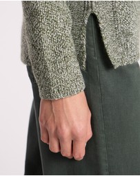David Lawrence - Moss Stitch Knit Jumper