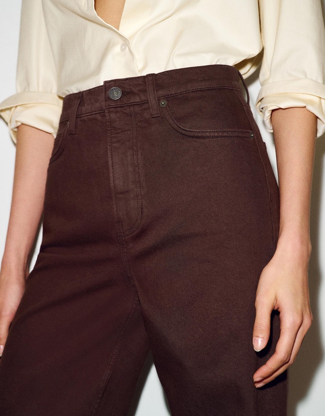 Reformation - Cary High Rise Slouchy Wide Leg Jeans