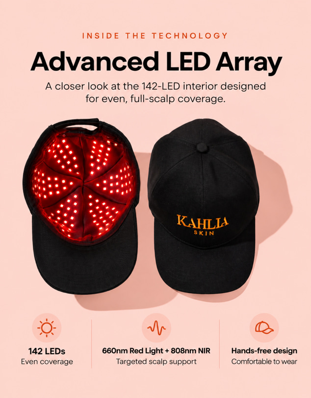 Kahlia Skin - LED Revive Hair Cap