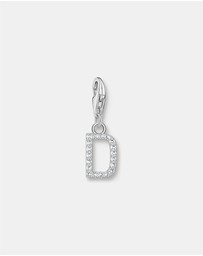 THOMAS SABO - Charm Pendant Letter D Silver