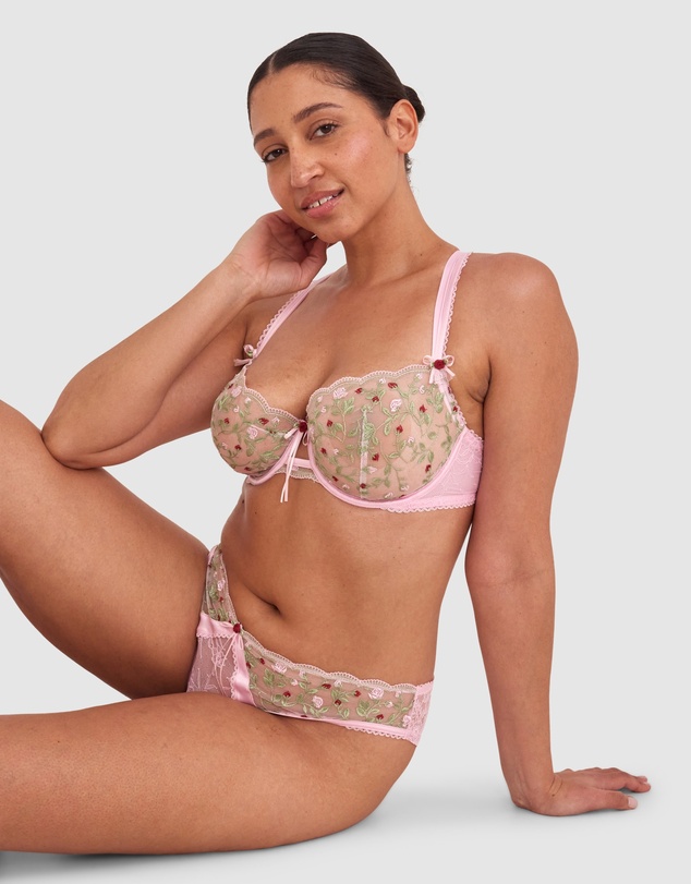 Bras N Things - Enchanted Willow Bra - Pink