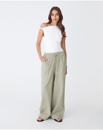Forcast - Bronte Cotton Drawstring Pants