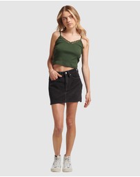 Superdry - Vintage Cord Mini Skirt