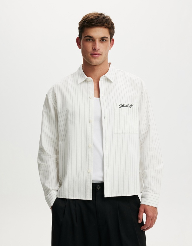 Cotton On - Bedford Long Sleeve Shirt