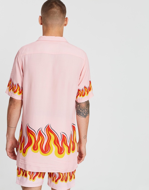 B.Cools - Holiday Camp-Collar Shirt