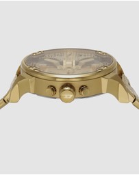 Diesel - Mr. Daddy 2.0 Gold Tone Chronograph Watch