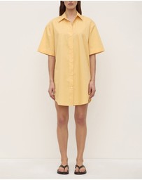 Assembly Label - Kaylee Poplin Short Sleeve Shirt Dress